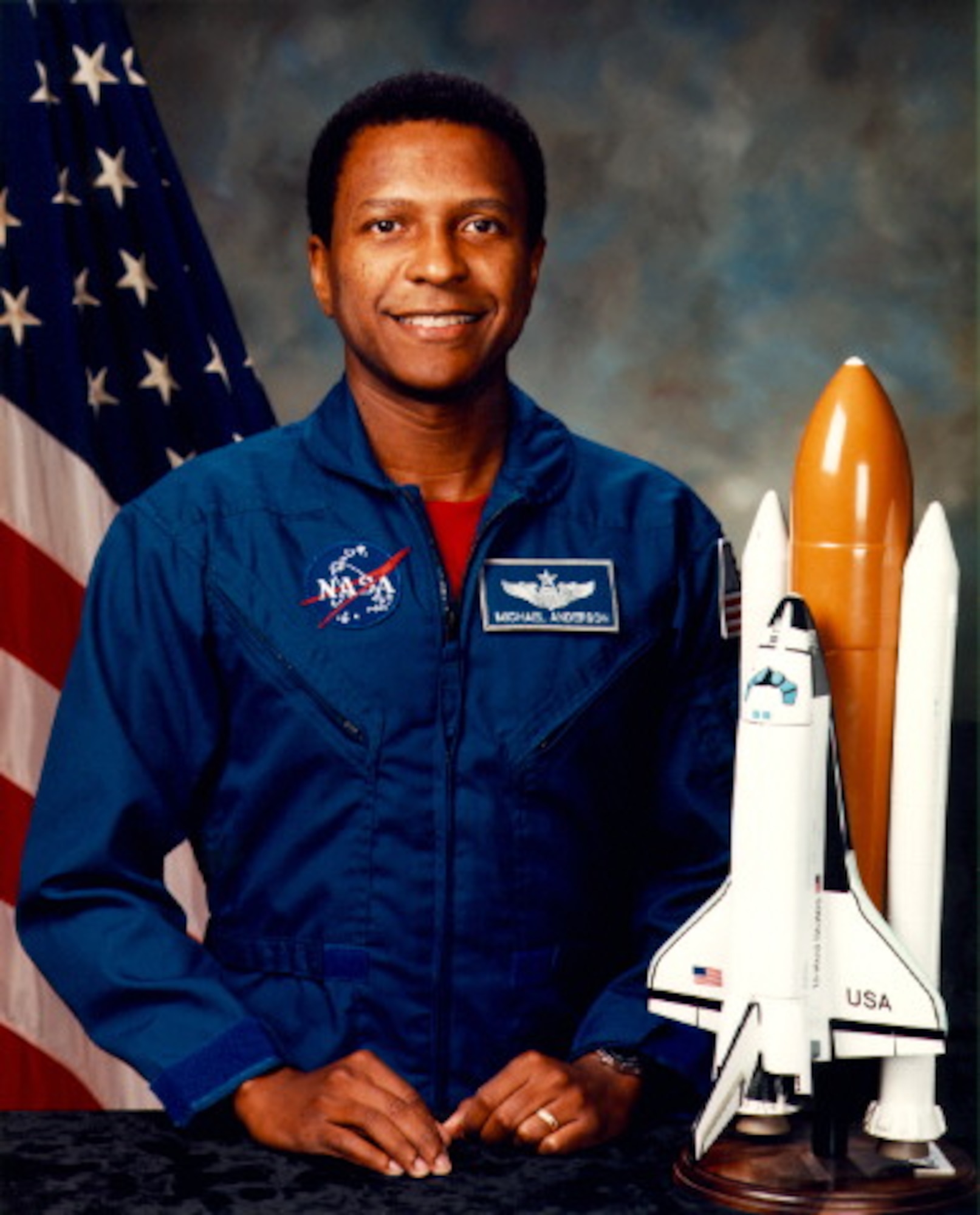 Michael P. Anderson, an African-American astronaut who died aboard the space shuttle Columbia in February 2003.