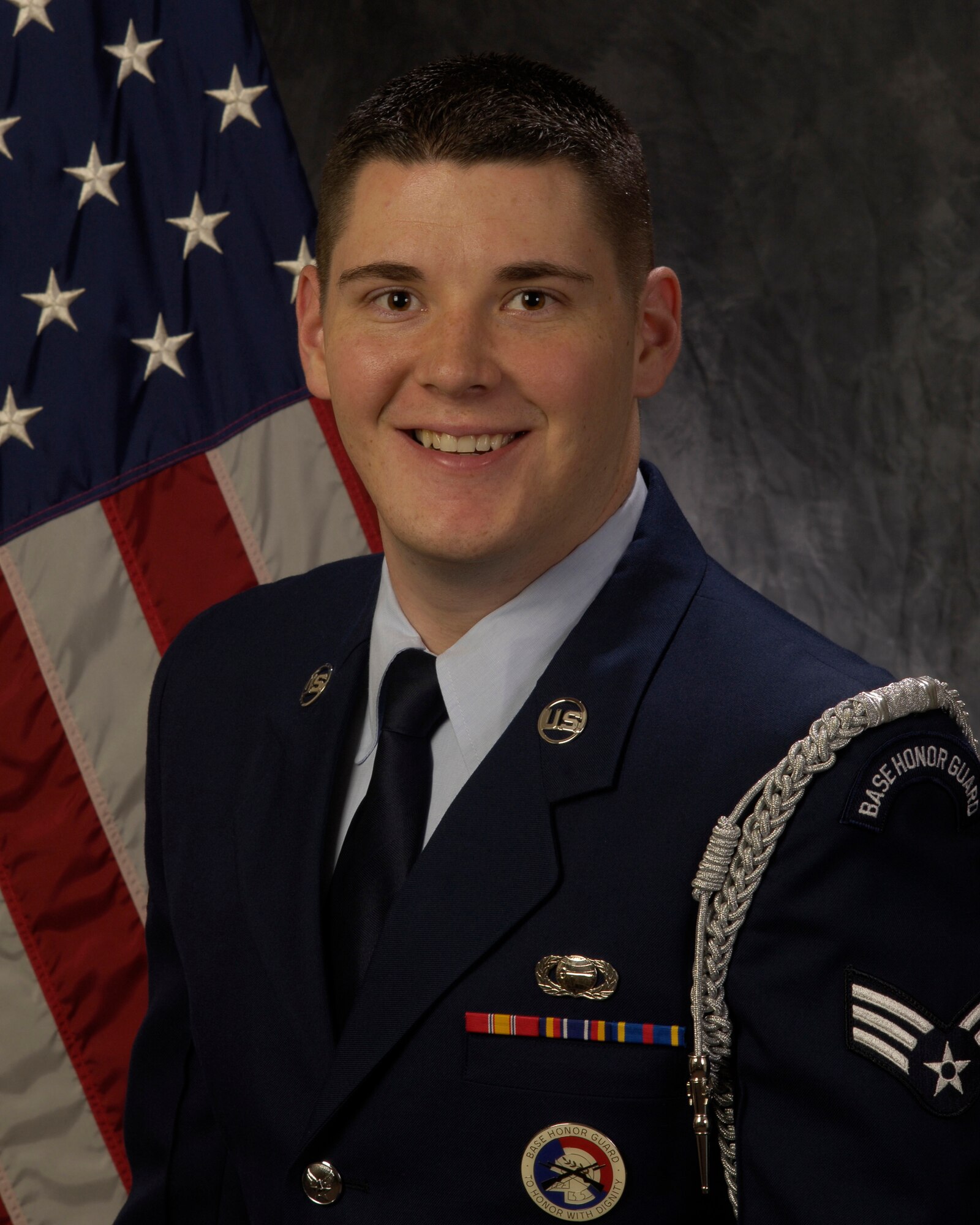 35th Fighter Wing Honorguard Member of the Year; Senior Airman Brian Mays, 301st Intelligence Squadron. (courtesy photo)