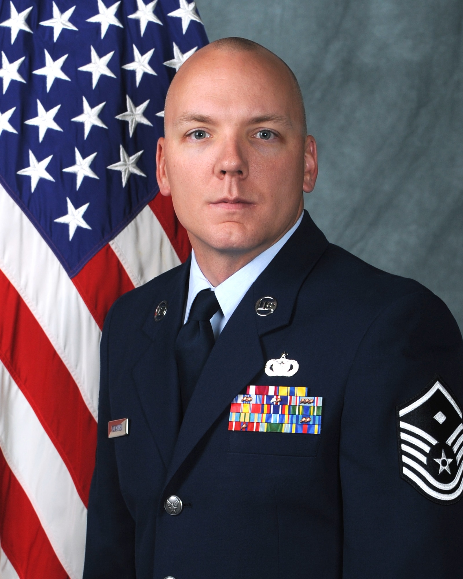 Master Sgt. Michael Vonahnen, 366th Operations Support Squadron first sergeant, was selected as Mountain Home Air Force Base’s First Sergeant of the Year. (U.S. Air Force photo)