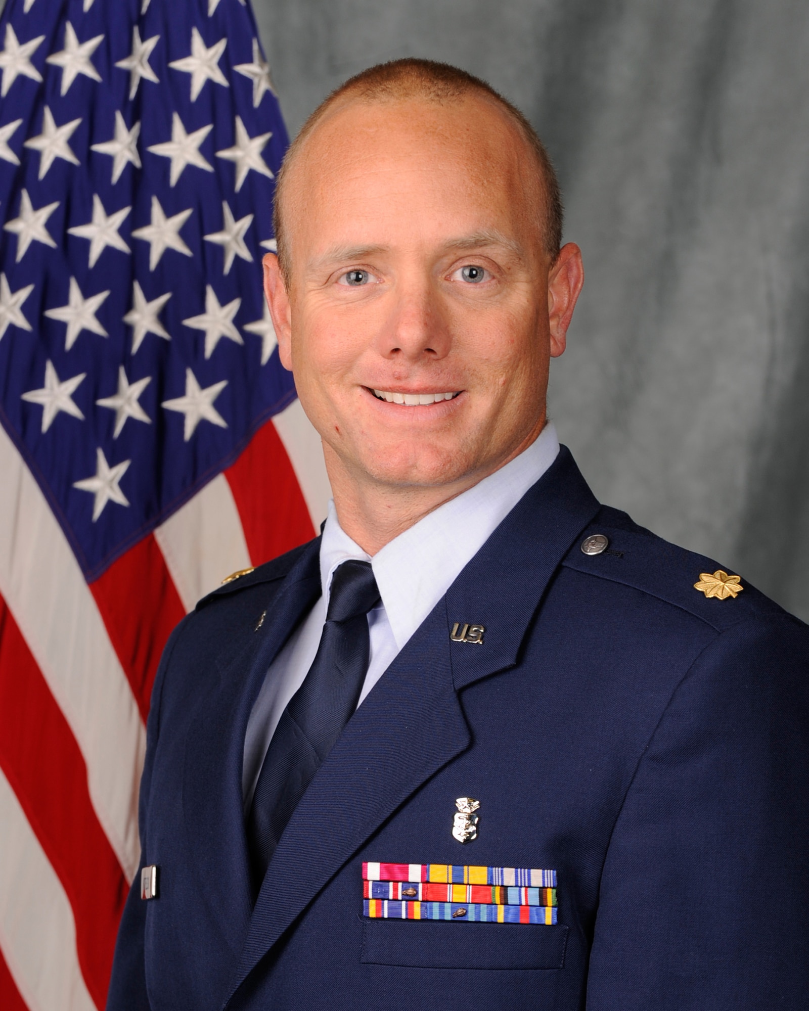Maj. Brian Kittelson, 366th Medical Group flight commander of medical services, was selected as Mountain Home Air Force Base’s Field Grade Officer of the Year. (U.S. Air Force photo)