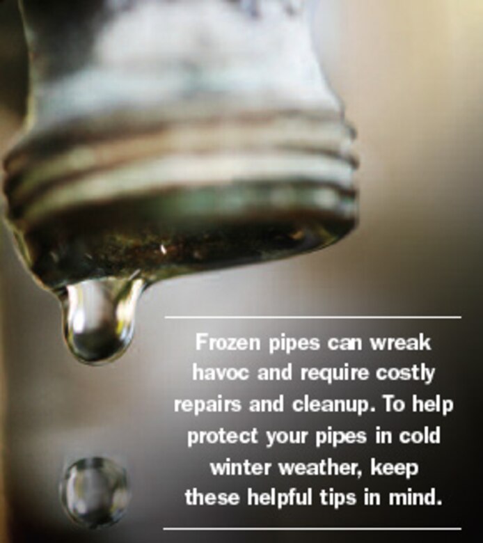 Preventing And Thawing Frozen Pipes Goodfellow Air Force Base Display