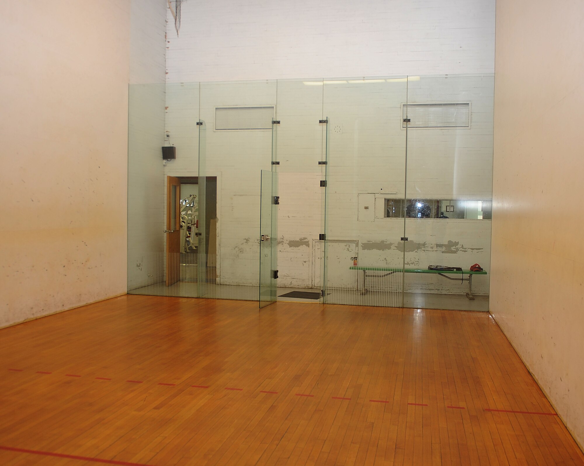 The racquetball courts in the Anderson Field House Fort Eustis will close for renovations beginning Feb. 20. The bulk of the construction will be done by the end of June, but McClellan Fitness Center is well equipped and available for use. (U.S. Air Force photo by Staff Sgt. Antoinette Gibson /Released)