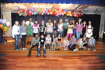 These are the contestants who performed at the Family Teen Talent Contest at the Airman and Family Readiness Center on Joint Base San Antonio-Randolph Feb. 17. (U.S. Air Force photo/Rich McFadden) (released)