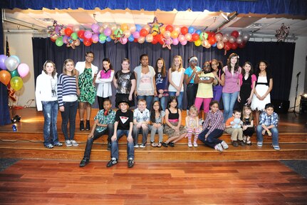 These are the contestants who performed at the Family Teen Talent Contest at the Airman and Family Readiness Center on Joint Base San Antonio-Randolph Feb. 17. (U.S. Air Force photo/Rich McFadden) (released)