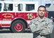 Staff Sgt. Lionel Garcia, a 49th Civil Engineer Squadron firefighter, poses for a photo Feb. 23, 2012, at Holloman Air Force Base, N.M. While on leave in San Antonio, Garcia saved the life of a police officer who was struck by a passing motorist Feb. 19. The officer is expected to make a full recovery. (U.S. Air Force photo/Senior Airman DeAndre Curtiss)