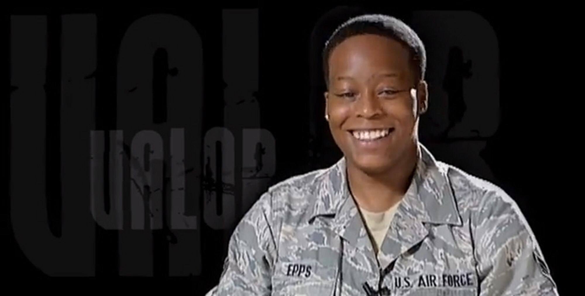 Air Force photographer Chanise Epps