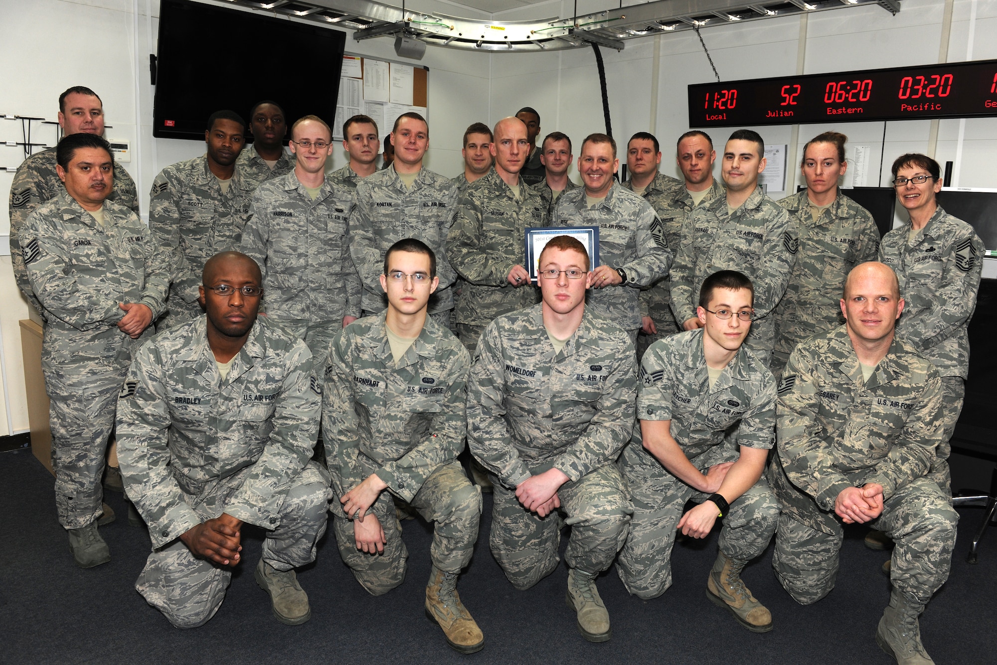 RAF CROUGHTON, United Kingdom - Staff Sgt. Karl Musik, 422nd Communications Squadron, was named the February 501st Everyday Hero from the 422nd Air Base Group. Musik recently returned from a 180-day deployment supporting special operations forces in Afghanistan. (U.S. Air Force photo by Senior Airman Joel Mease)