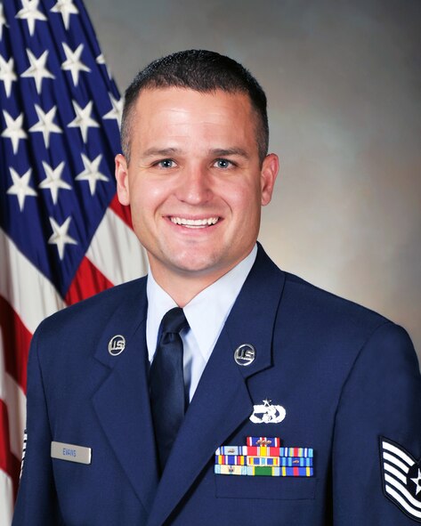 Tech. Sgt. Andrew Evans, 67th Aerial Port Squadron, is the wing's Non-Commissioned Officer of the Year 2011. (U.S. Air Force photo)