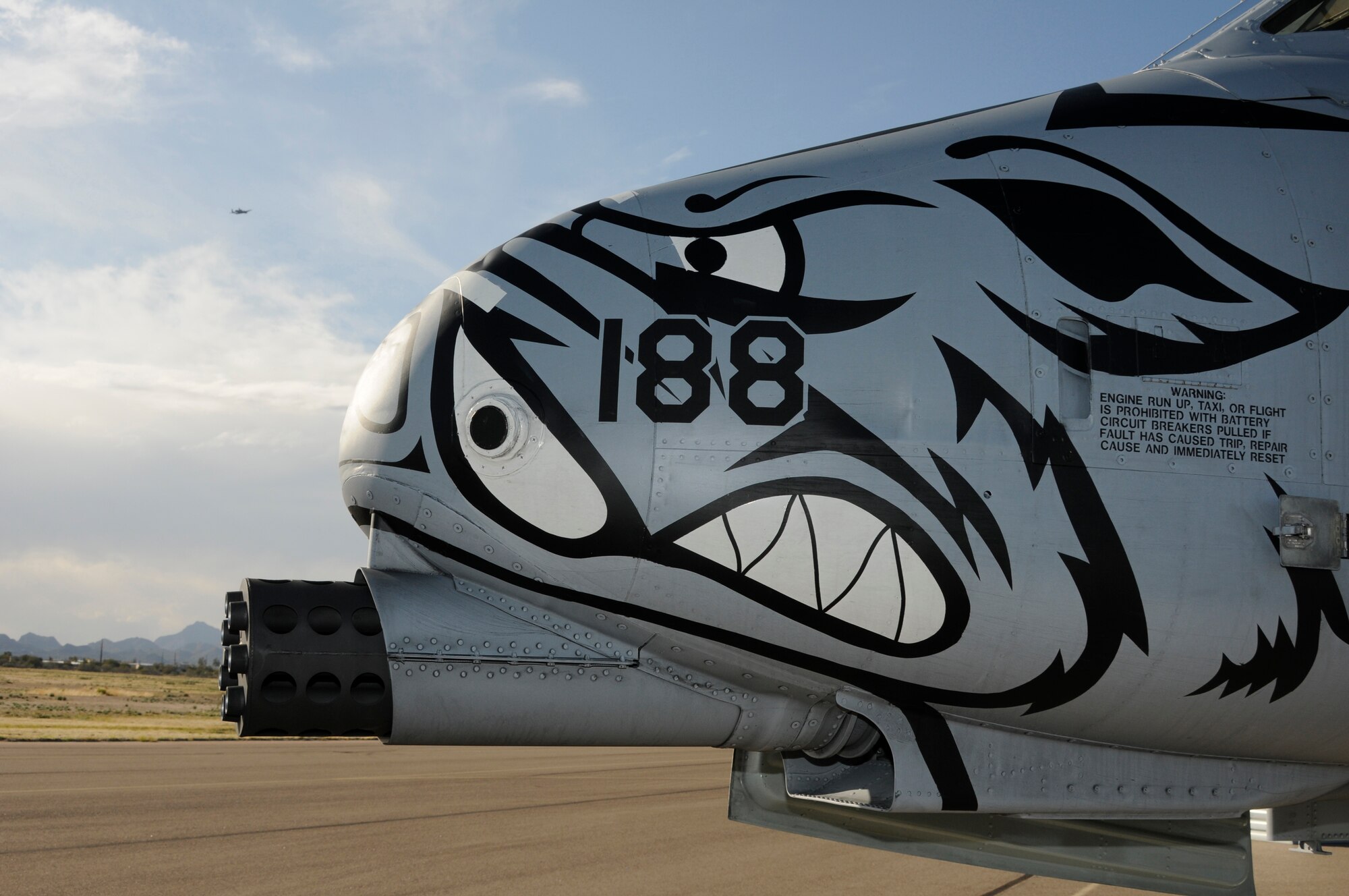 The 188th Fighter Wing deployed to Davis-Monthan Air Force Base, Ariz., Feb. 11-26 to participate in Operation Snowbird in preparation for the Flying Razorbacks’ deployment to Afghanistan this summer. (National Guard photo by Senior Master Sgt. Dennis Brambl/188th Fighter Wing Public Affairs)
