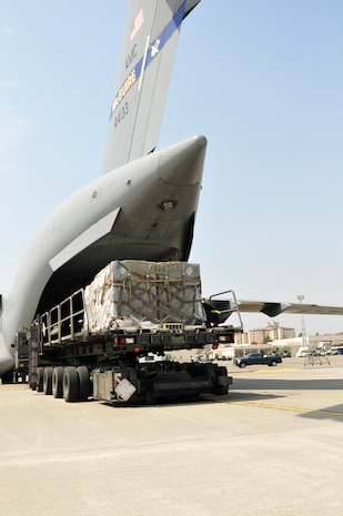 YOKOTA AIR BASE, Japan -- The Secretary of Defense recently approved the order for Chemical Biological Incident Response Force, II Marine Expeditionary Force to deploy an Initial Response Force (IRF) to Japan in support of Operation Tomodachi. Approximately 15 members of the IRF deployed from Indian Head, Md. and have arrived at approximately 11 a.m. local time April 2, here at Yokota Air Base. The IRF can forward-deploy and respond to chemical, biological, radiological, nuclear incidents in order to assist in the conduct for consequence management operations. An IRF accomplishes the misson by providing capabilities for agent detection and indentification; casualty search, rescue, and personnel decontamination; and emergency medical care and stabilization of contaminated personnel. The intended mission of this IRF is to assist, and train as necessary, the Japan Self Defense Forces in the techniques and procedures they are likely to need as they respond to this crisis. (Photo by Army Agt. Cashmere C. Jefferson, Joint Support Force Public Affairs).