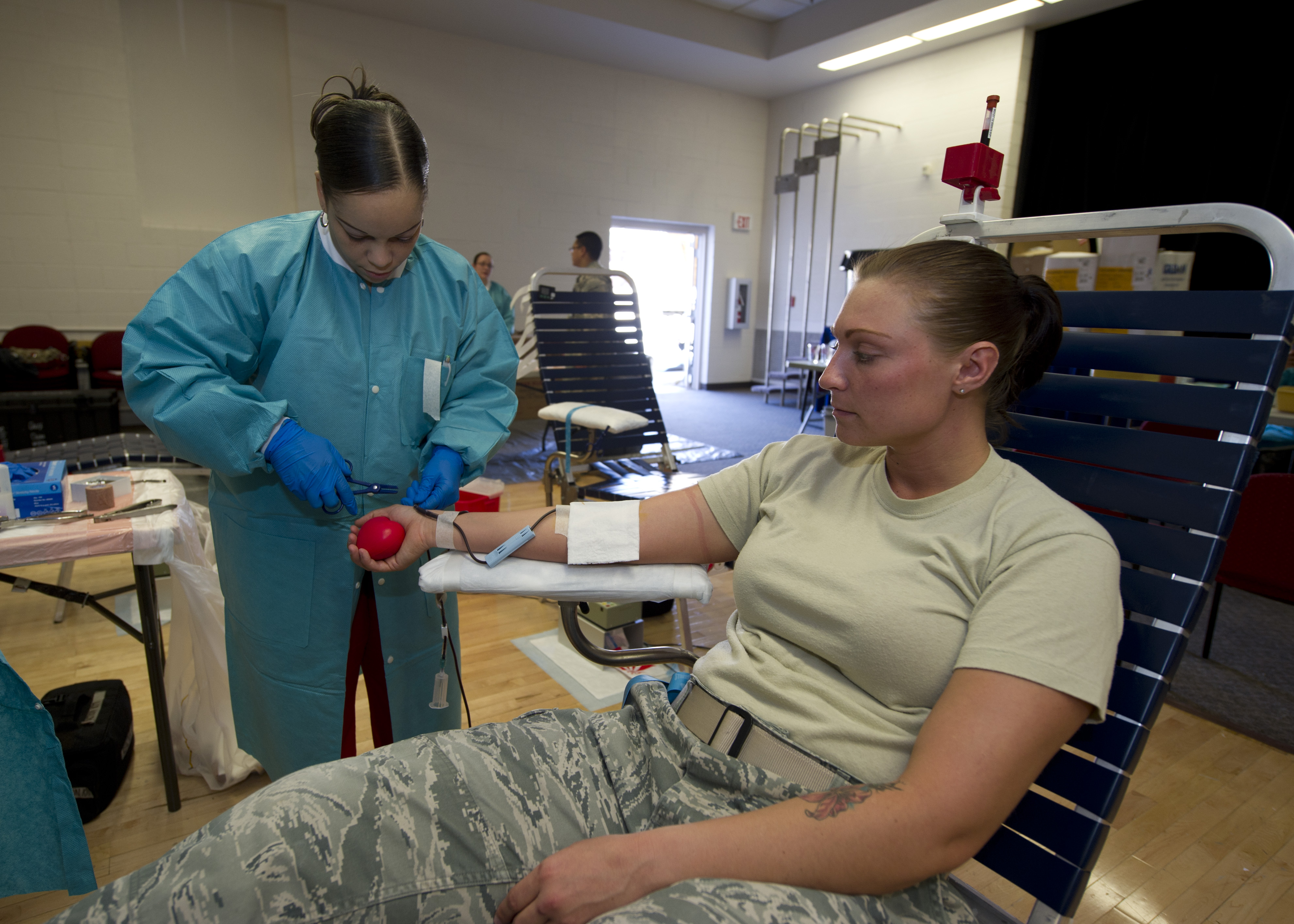 Blood life given Holloman Air Force Base Article Display