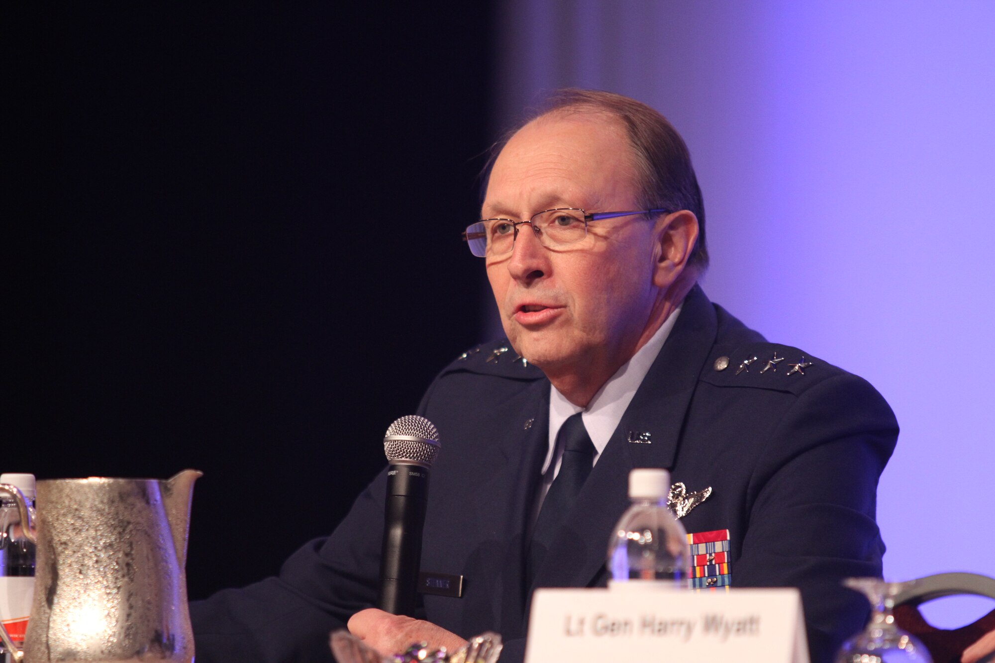 "Fiscal Year 2013 is going to be the year we rebalance the Total Force," said Lt. Gen. Charles E. Stenner Jr., chief of Air Force Reserve, during the Air Force Association Air Warfare Symposium in Orlando, Fla., Feb. 23. "After more than 20 years of combat operations - starting in 1991 with Operation Desert Storm to the present day - we've gained many lessons-learned about leveraging the strengths of all three components and how to balance costs and operational effectiveness." (Courtesy photo)

