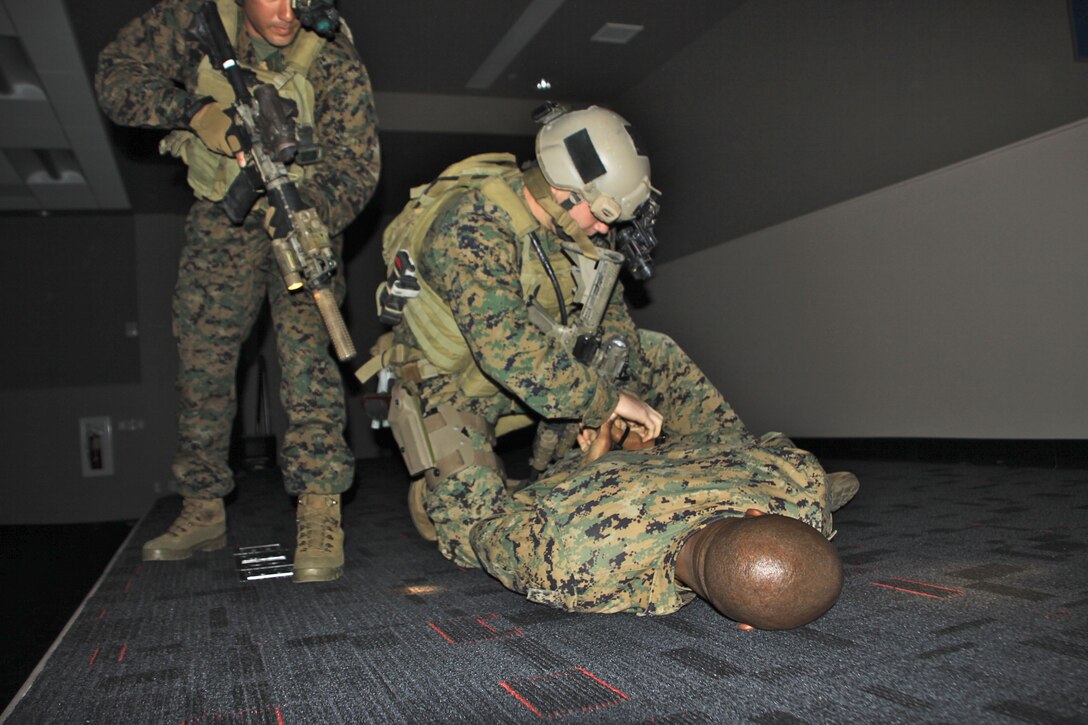Marine Corps Forces Special Operations Command, 1st Marine Special Operations Battalion, MCCS Sponsorship Day at 1st MSOB compound.