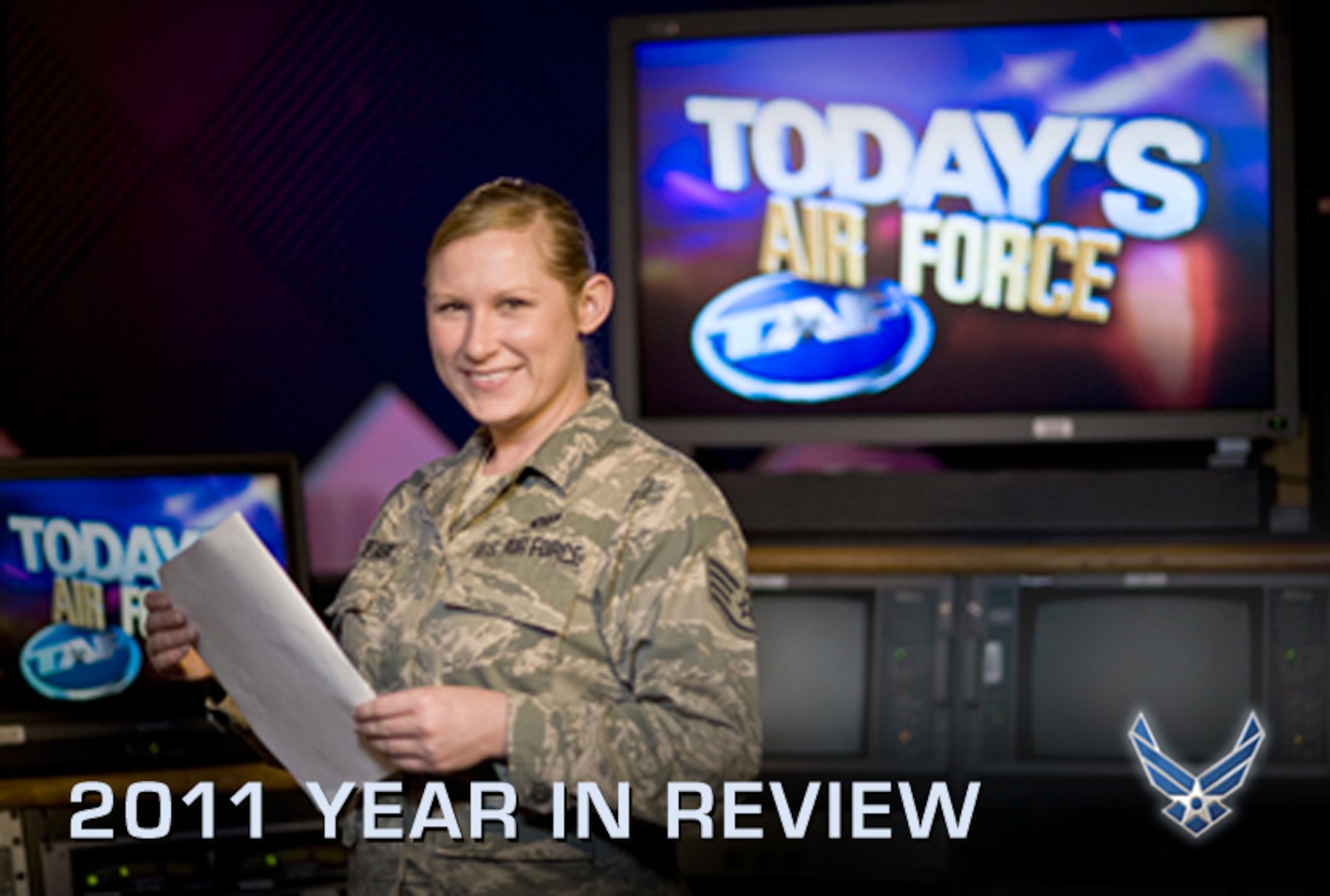 "Today's Air Force" is a long-format, weekly news show featuring in-depth stories about the Air Force's people, programs, technology, exercises, operations and more. (U.S. Air Force photo/Tech. Sgt. Bennie J. Davis III)