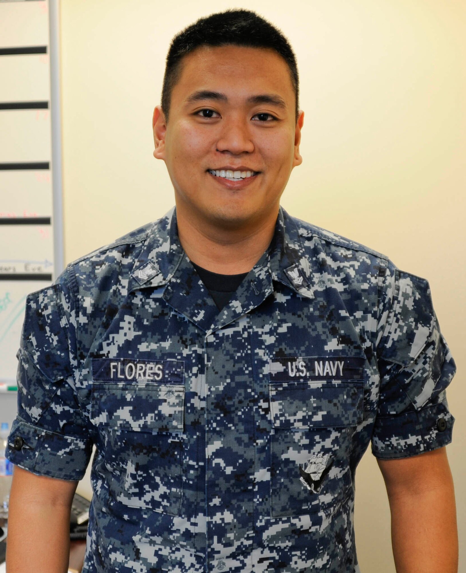 Petty Officer 2nd Class Paolo Flores, Aviation Support Detachment logistics specialist
“I want to do more community service and finally get over my fear of frogs.”
