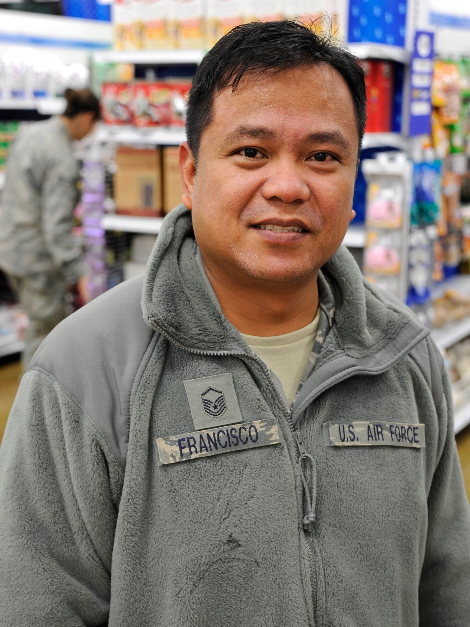 Air Force Master Sgt. Marius Francisco, 621st Contingency Response Wing flight chief
“I will try to lose a few pounds and eat healthier.”

