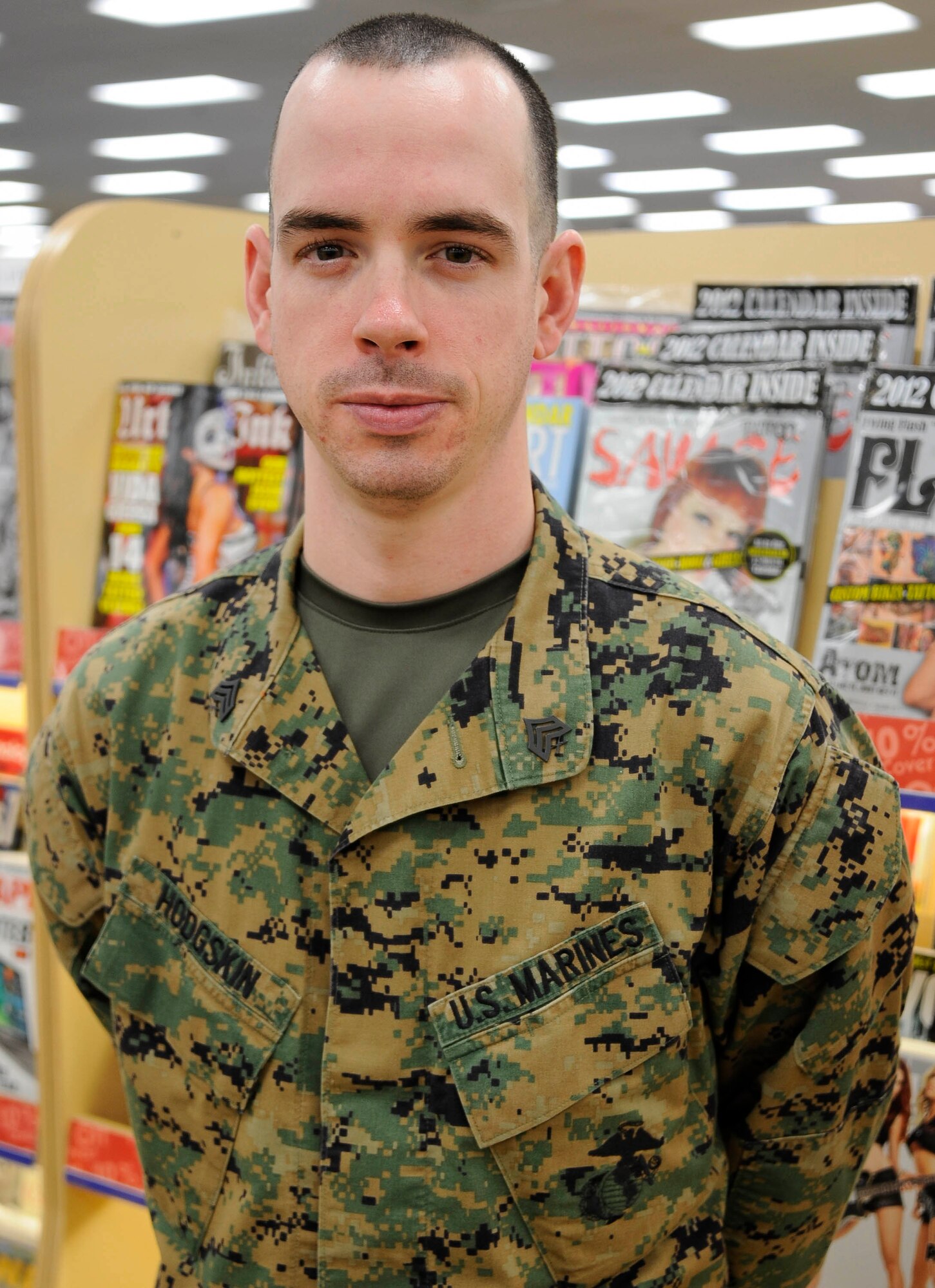 Marine Sgt. Kevin Hodgskin, Wing Support Squadron 472 radio operator
 “I am really looking forward to living a healthier lifestyle.”
