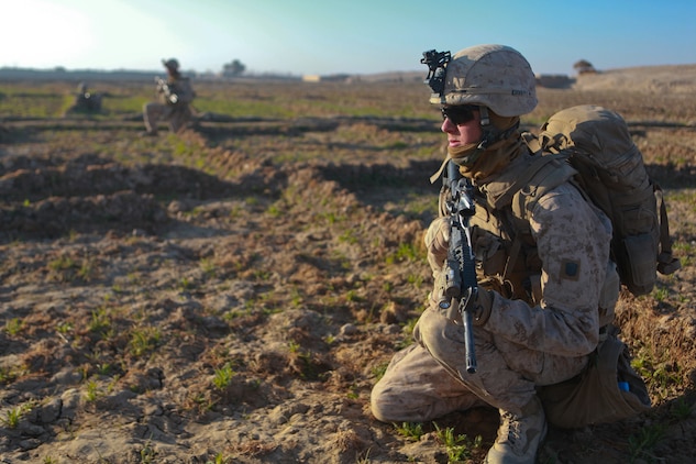 Echo Company’s 3rd Platoon supports Afghan forces to set secure ...