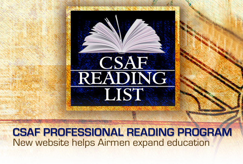Air Force chief of staff releases 2012 reading List > Air Force Global