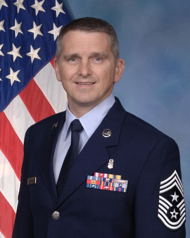 Chief Master Sergeant Kevin Lambing (Photo courtesy of U.S. Air Force)