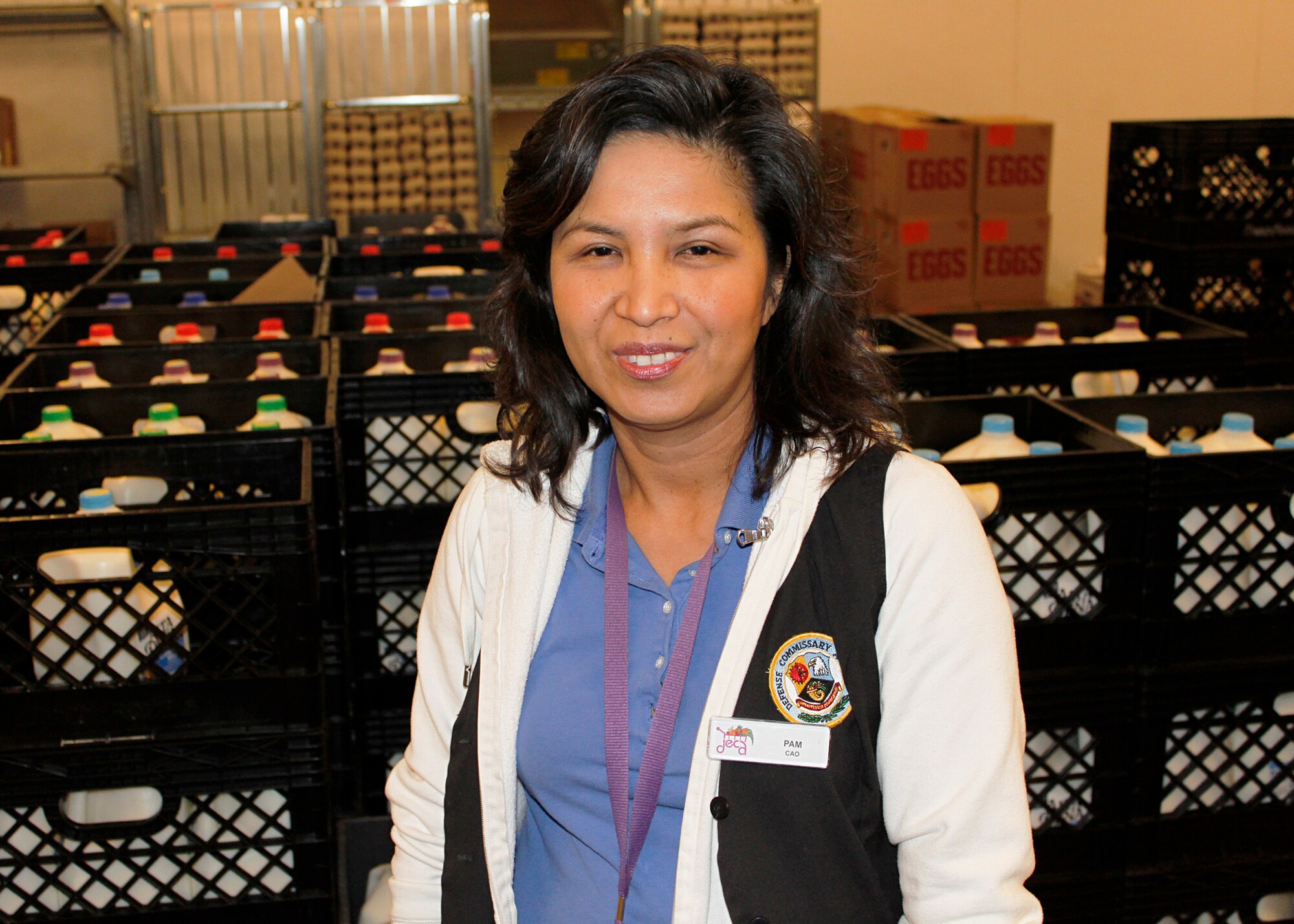 Pamela Foster, Commissary Management Specialist, Defense Commissary Agency, is Team Edwards Warrior of the Week for Jan. 20. (U.S. Air Force Photo by Meredith Mingledorff) 