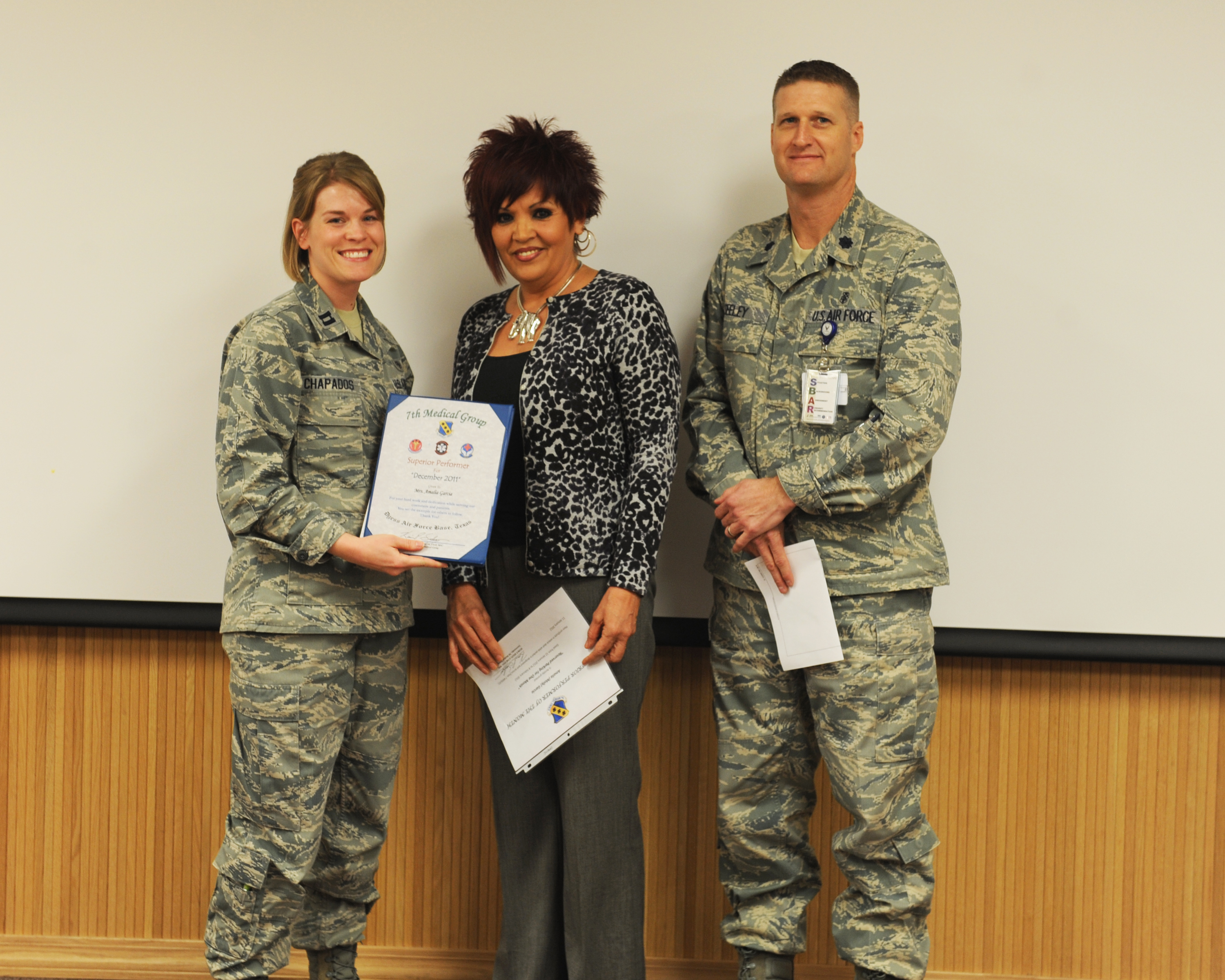 January superior performers honored by leadership > Dyess Air Force Base > News