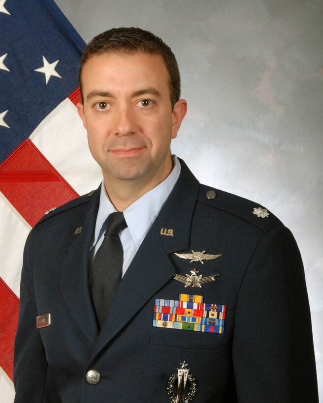 Official portrait of Lt. Col. Geno Rapone.