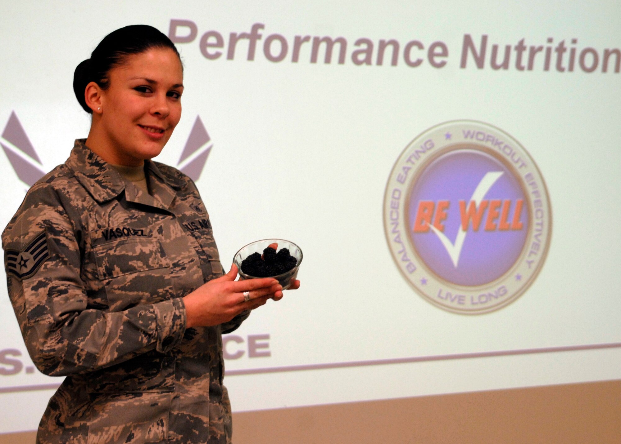 Staff Sgt. Valerie Vasquez, 51st Aerospace Medicine Squadron Health Promotions