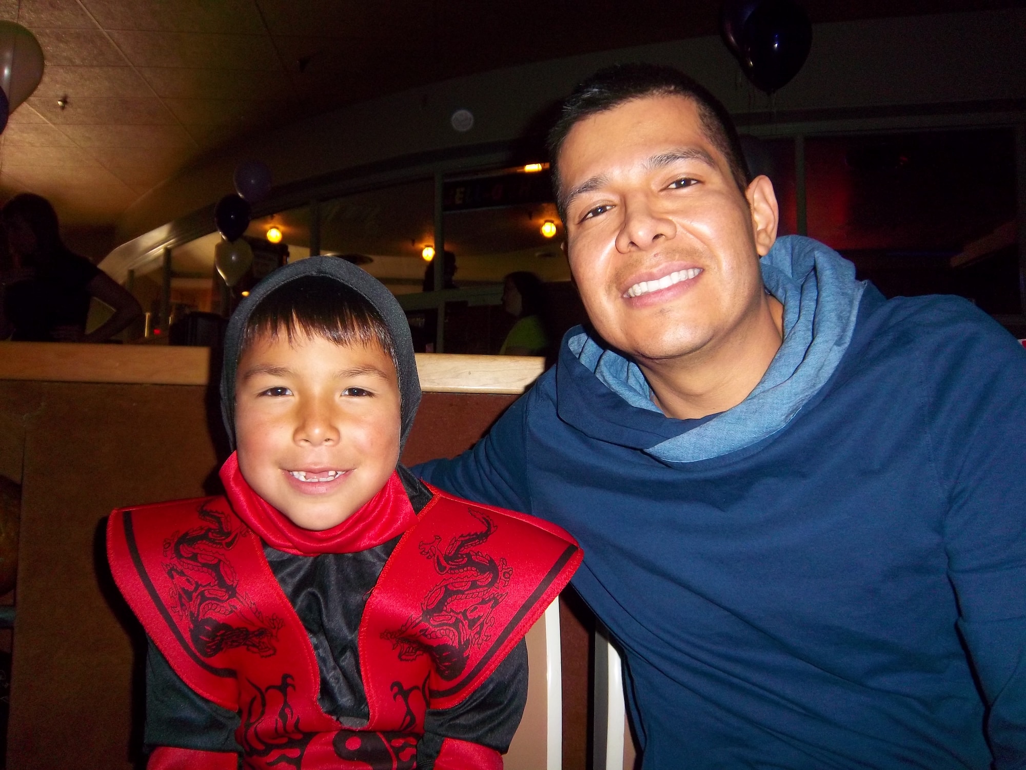 Featured as this month’s ‘Volunteer of the Month’ is Capt. Joaquin Orozco, 341st Medical Operations Squadron family advocacy officer, pictured above with his little, Thunder;  7, through the Big Brothers Big Sisters program.  Orozco became involved in BBBS in June after he heard about the program through a co-worker.  He and Thunder usually spend 15 hours a month together; their favorite activity being anything they can do together.  Orozco volunteers his time with Thunder mainly to “make a difference and be a positive influence for Thunder.”