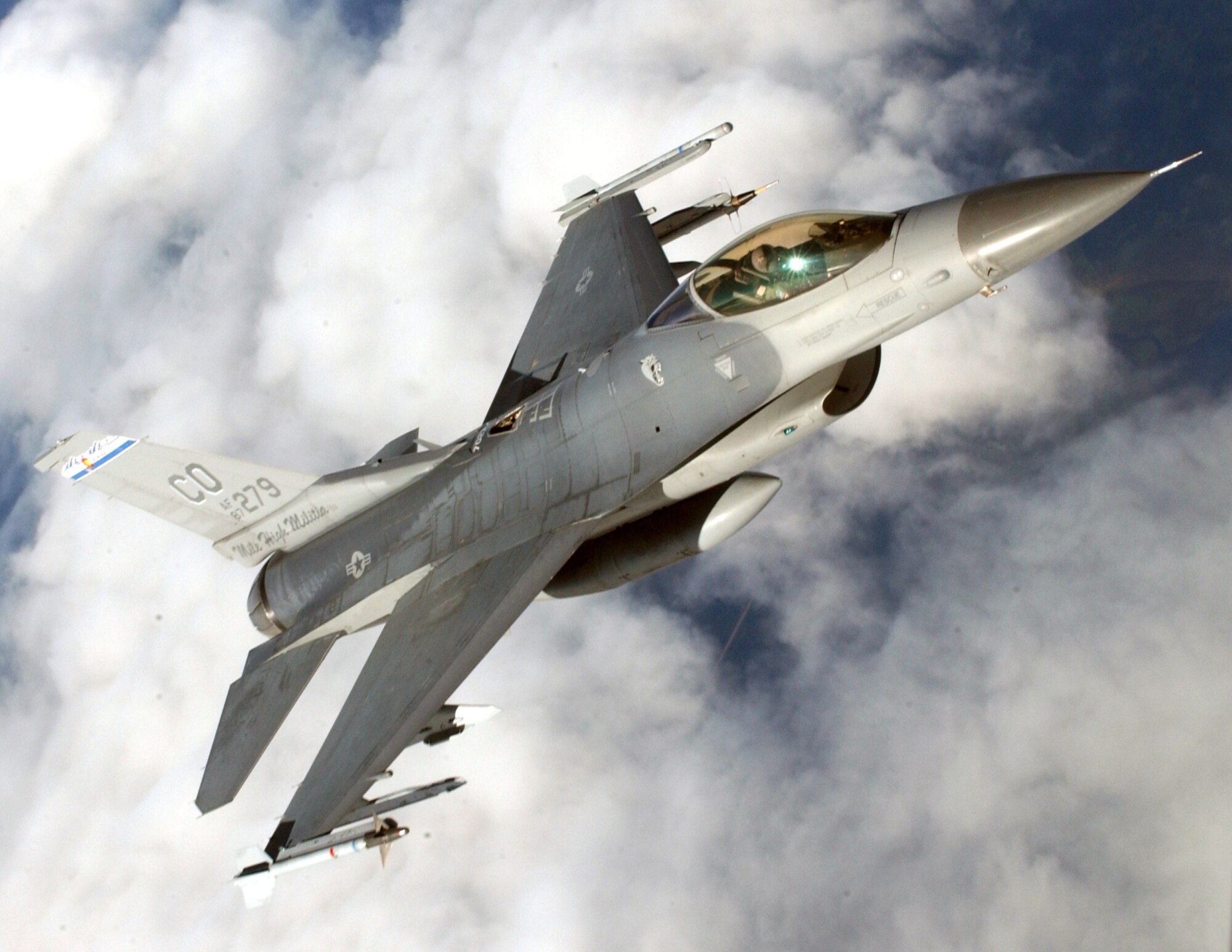 F-16 Fighting Falcon from the 140th Wing, Colorado Air National Guard (Colorado Air National Guard photo by Senior Master Sgt. John P. Rohrer)