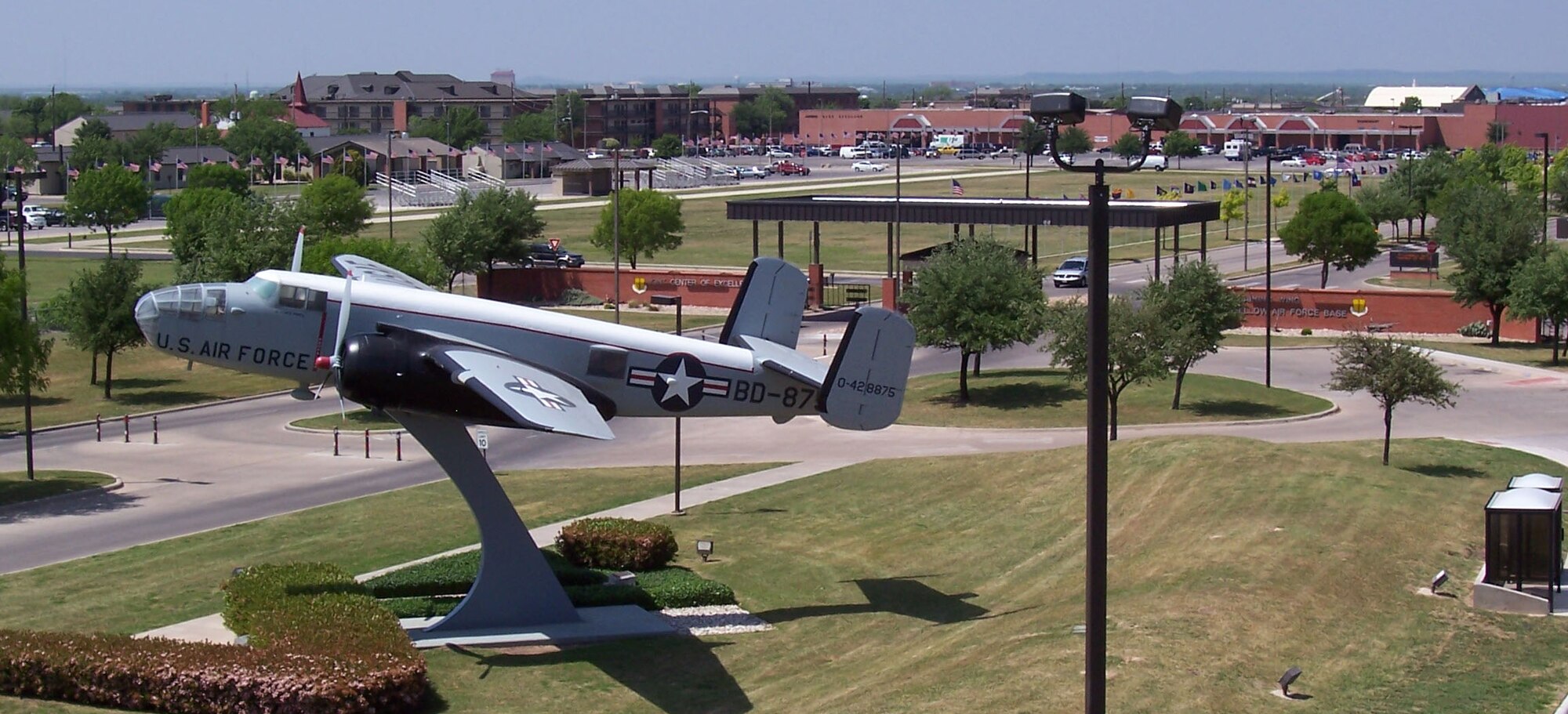 GOODFELLOW AIR FORCE BASE, Texas-- Goodfellow Air Force Base in 1941, just weeks before becoming operational. (U.S. Air Force photo)   