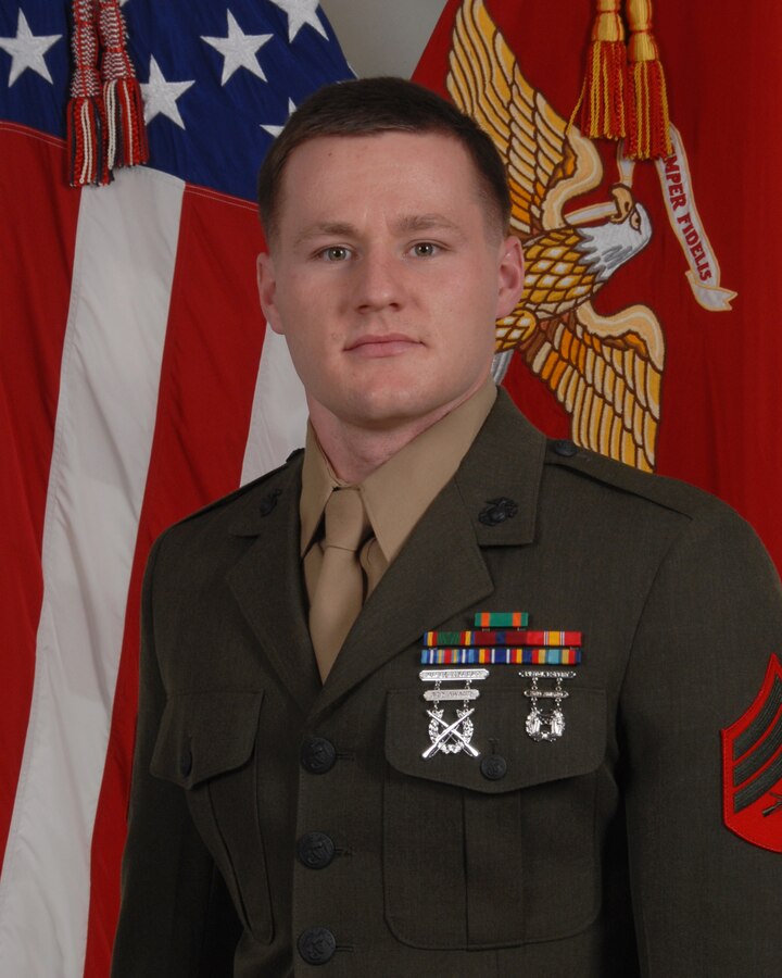 Sgt. Chadlin Ostrander, asset manager with Headquarters Battalion, Marine Corps Logistics Base Barstow was selected as MCLB Barstow Non-commissioned Officer of the Quarter - as well as Marine Corps Installations West for the first quarter for fiscal year 2012.