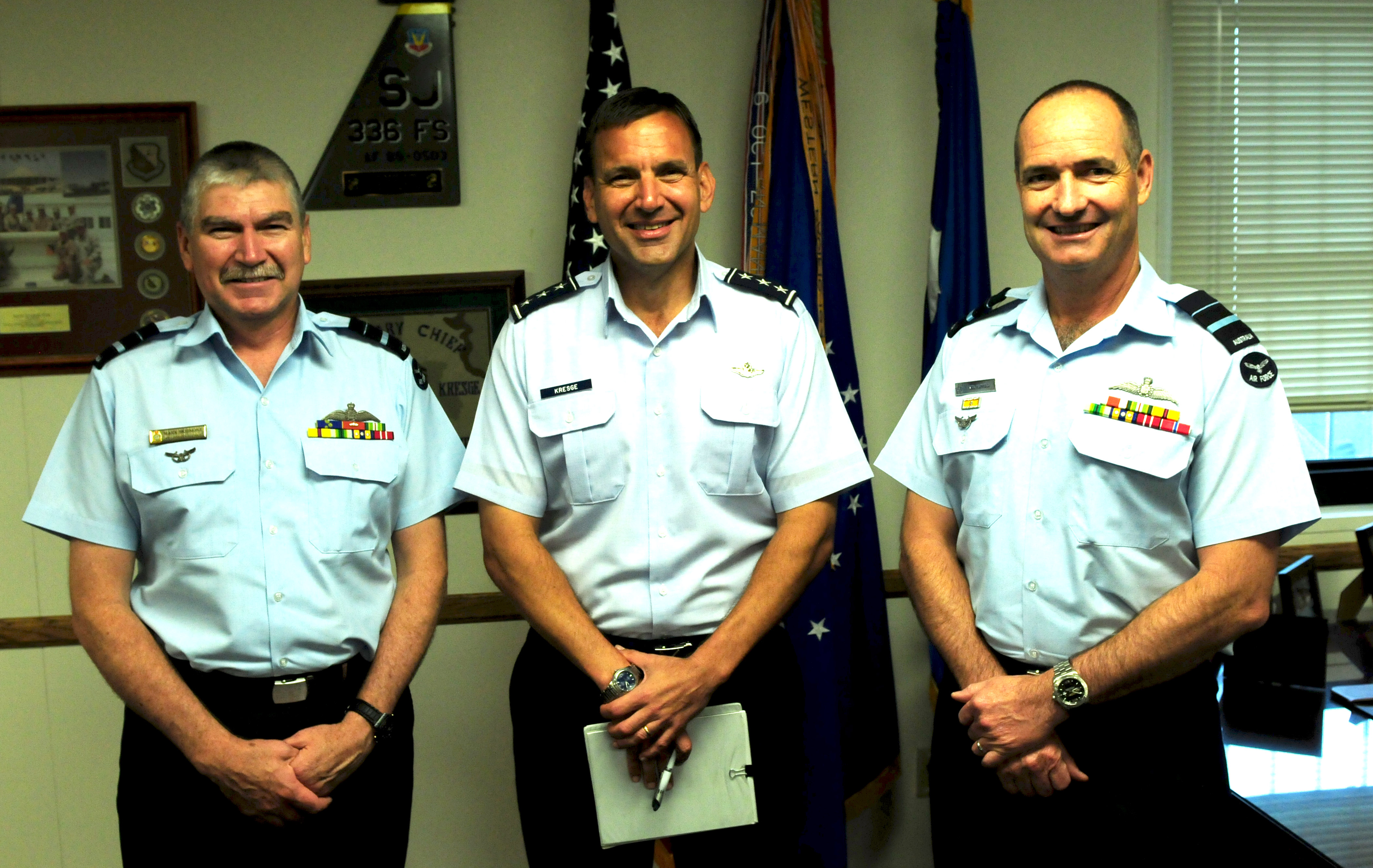 Australian Royal Air Force senior leaders visit 13 AF > Pacific Air