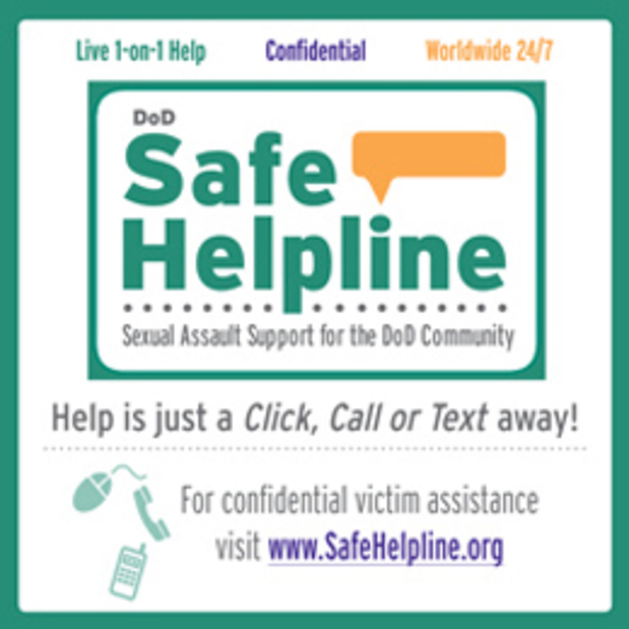 Anywhere, Anytime Support for Sexual Assault Victims > Air Force