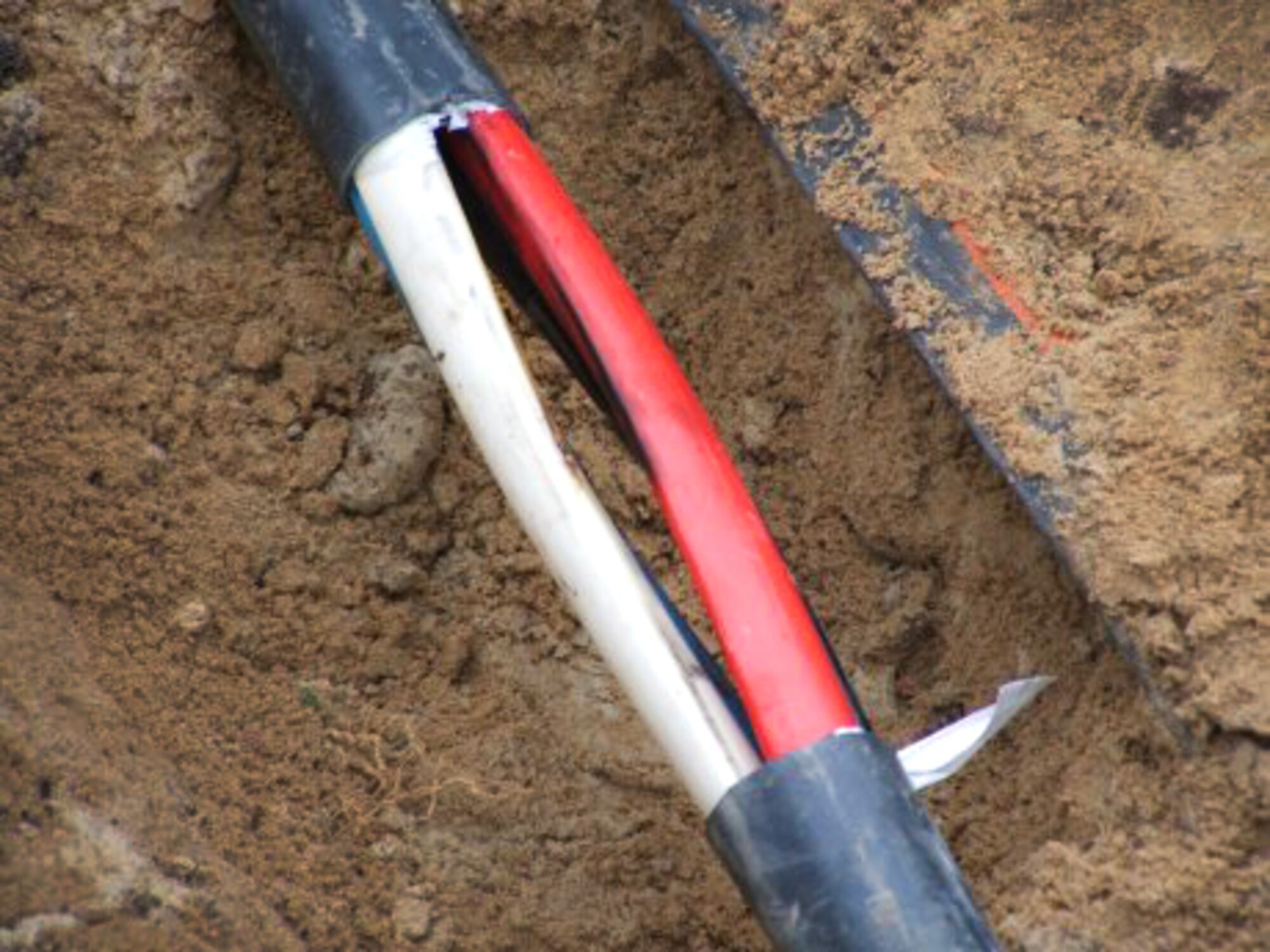 The 27th Special Operations Civil Engineer Squadron will be upgrading the base electrical distribution network by eliminating above ground cables, which are susceptible to damage from high winds.  This will cause several road closures starting Jan. 23, 2012. (Courtesy illustration)