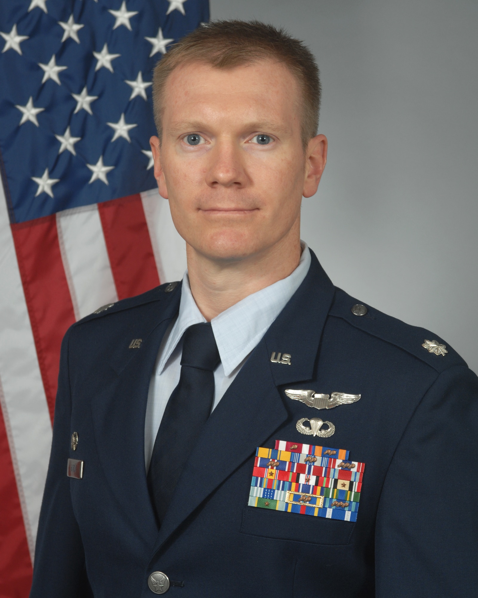 Lt Col Paul Birch is the 4th Operations Support Squadron commander.
