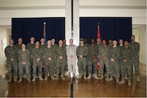 General Mattis visits Baghdad Detachment.