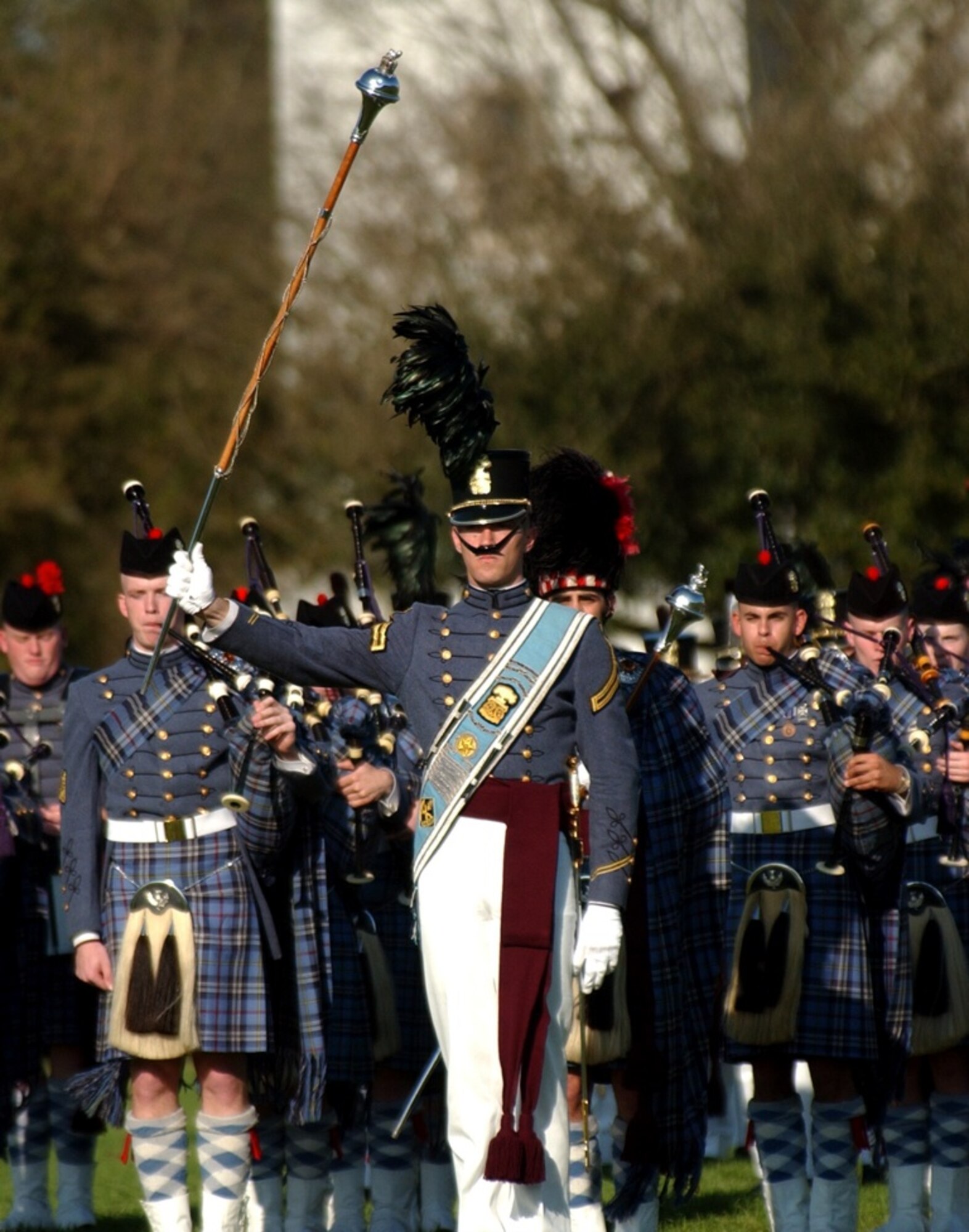 VANDENBERG AIR FORCE BASE, Calif. – Then cadet, Capt. Sean Glas, a 392nd Training Squadron intercontinental ballistic missile operations training instructor, was the drum major for the Regimental Band and Pipes at The Citadel, in Charleston, S.C., during his senior year. In the summer of 2001, Glas was recognized as a Superior Performer for Air Force Reserve Officers’ Training Corps field training during the summer. Glas is slated to compete in the International Triathlon Union’s 2012 Long Course Triathlon World Championships on July 29 in Vitoria-Gasteiz, Spain. (Courtesy Photo)
