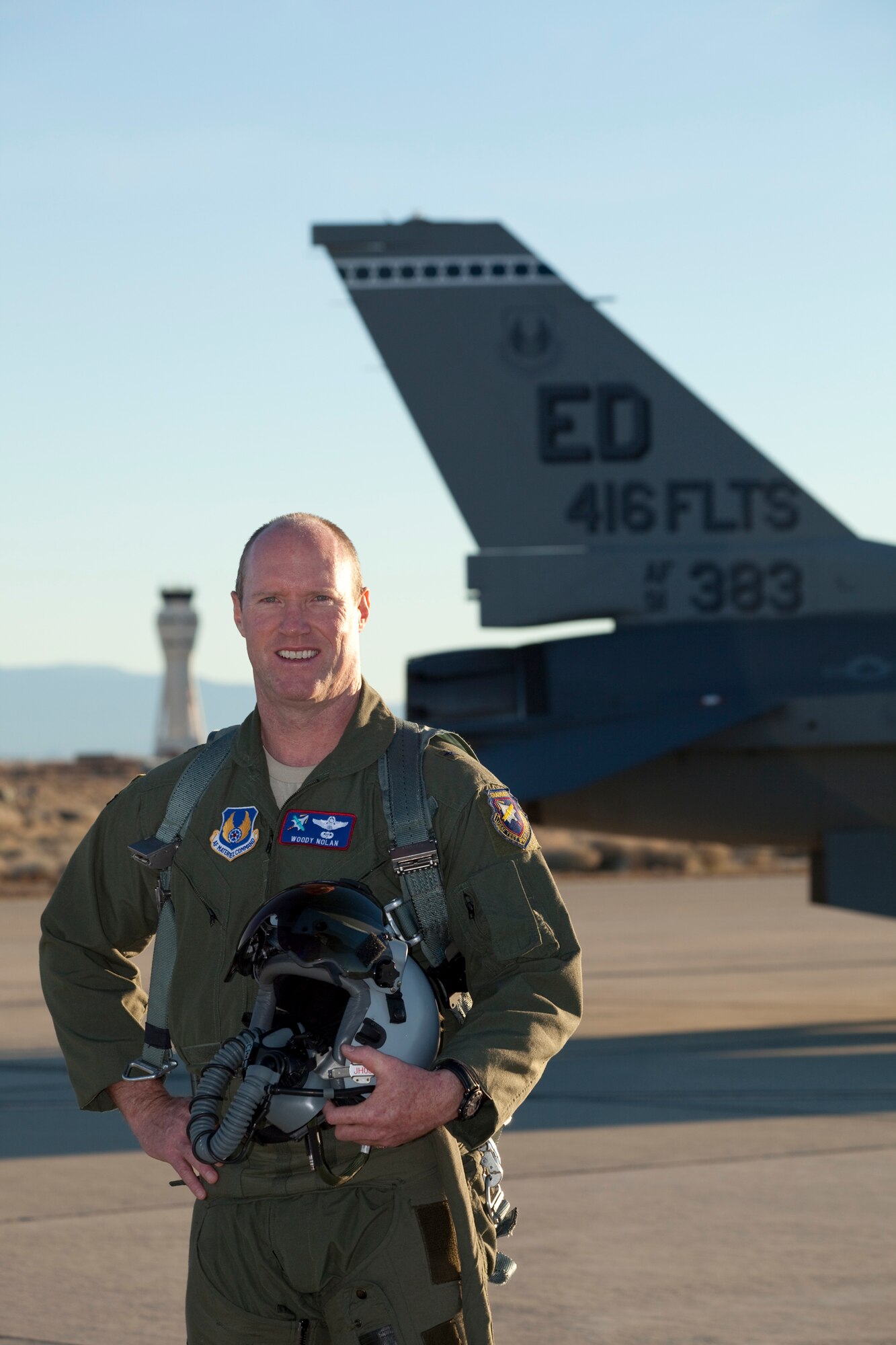 Brig. Gen. Robert C. Nolan II, commander, Air Force Flight Test Center, Edwards Air Force Base, Calif. (U.S. Air Force Photo by Chris Neill) 