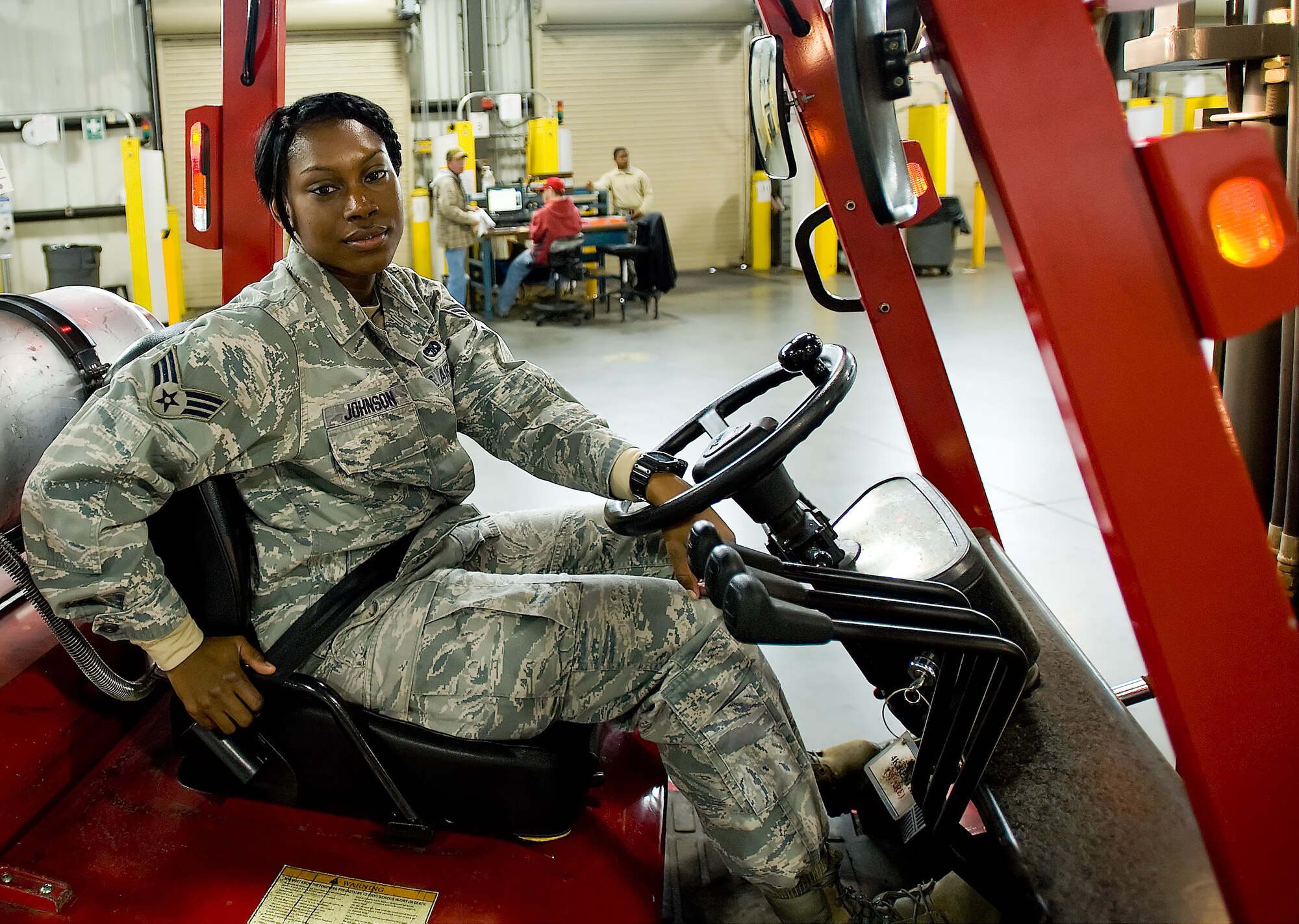 Senior Airman Kerriann Johnson, Airman of the Week Jan. 27, 2012. (U.S. Air Force photo by Senior Airman Jacob Morgan)