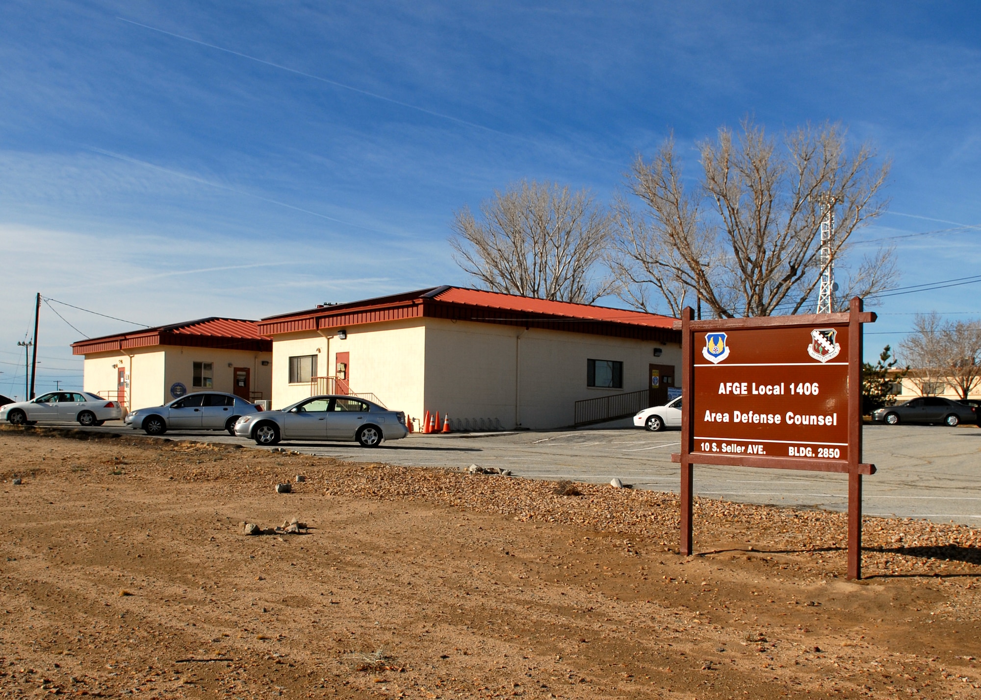 The Office of the Inspector General is now located in Bldg. 2850 on the corner of S. Seller and Yeager Avenues. (U.S. Air Force photo by Kate Blais)