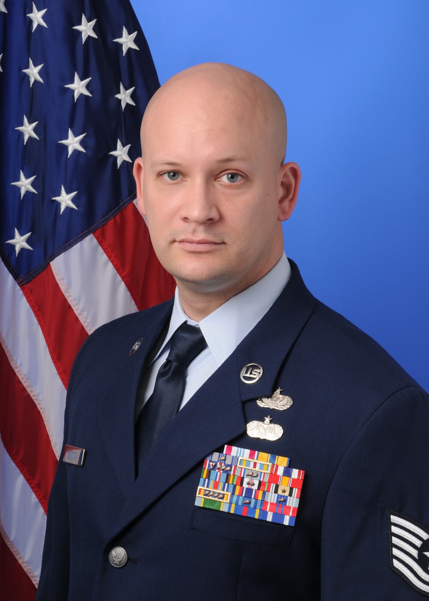 Tech Sgt. Scott Mendoza, 81st Training Wing, is the 81st TRW’s Noncommissioned Officer of the Quarter.  (U.S. Air Force photo by Adam Bond)