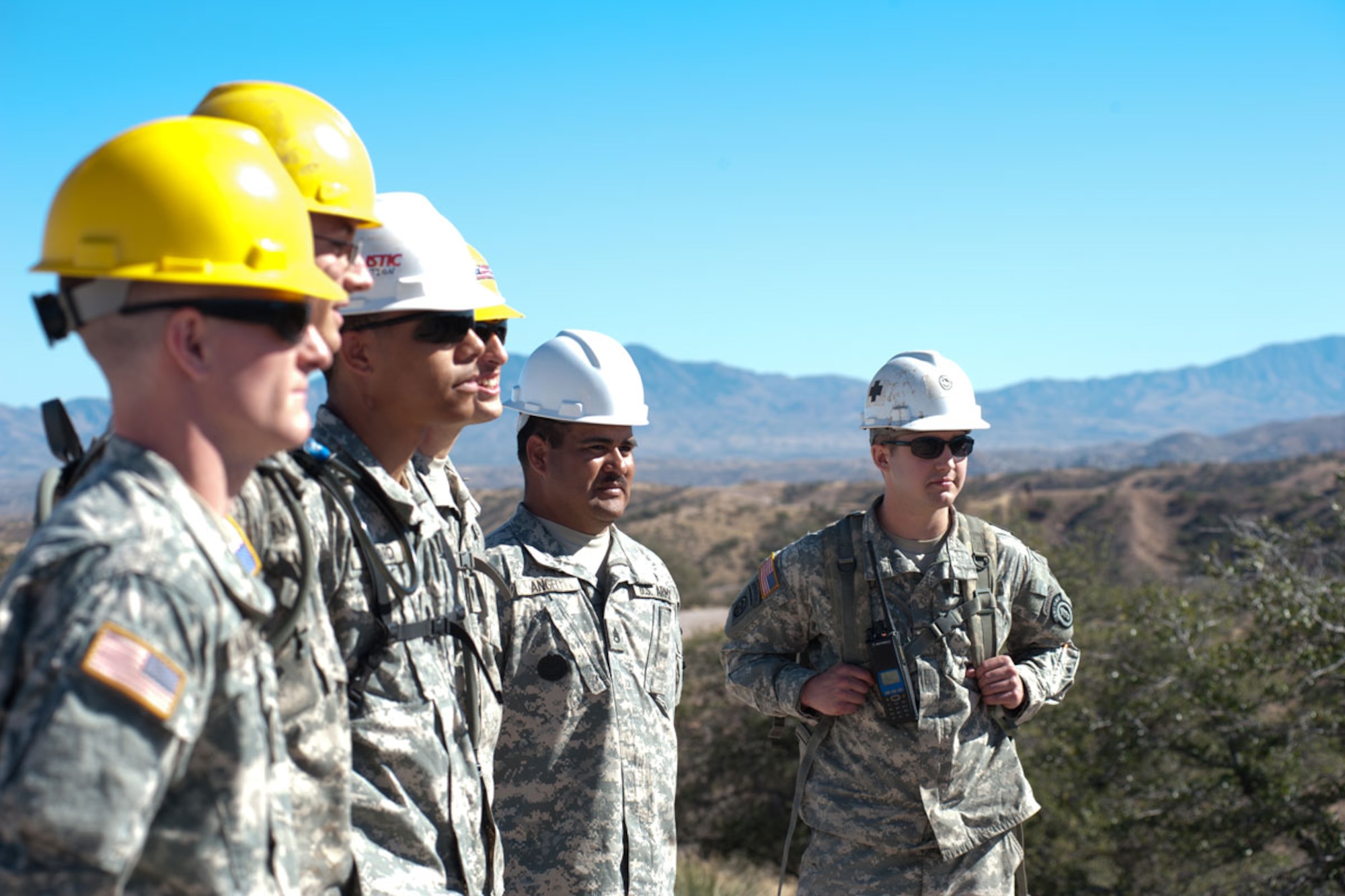 Soldiers of 84th ESC reflect on the job ahead. (U.S. Army photo/Staff Sgt. Sun L. Vega)