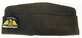 This garrison cap belonged to the donor’s father, Wentworth D. Fling, who served as a civilian technology representative working for Fairchild Camera and Instrument Co. in early 1944, developing and training B-24 gunners in the use of the Fairchild K-8 electronic gunsight. (U.S. Air Force photo)