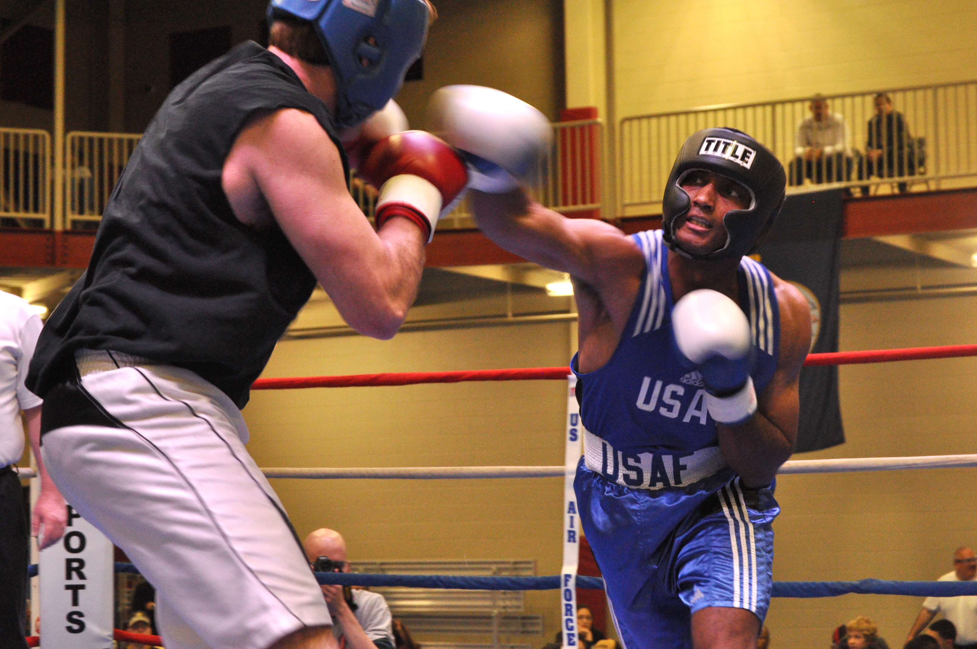 Air Force boxers rumble at Fort Sam Houstonu003e Air Education and Training Commandu003e Article Display picture image