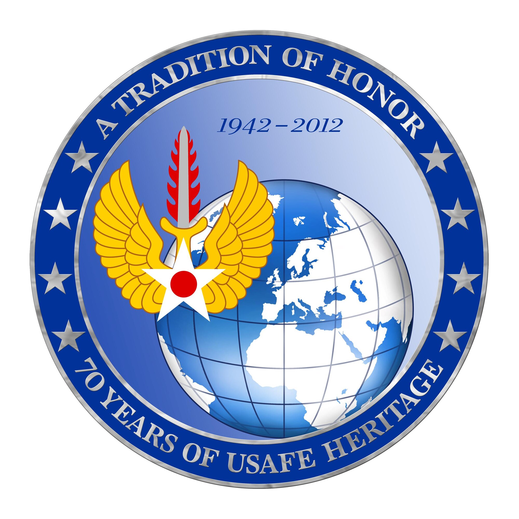 USAFE celebrates its 70th birthday Jan. 28, 2012.