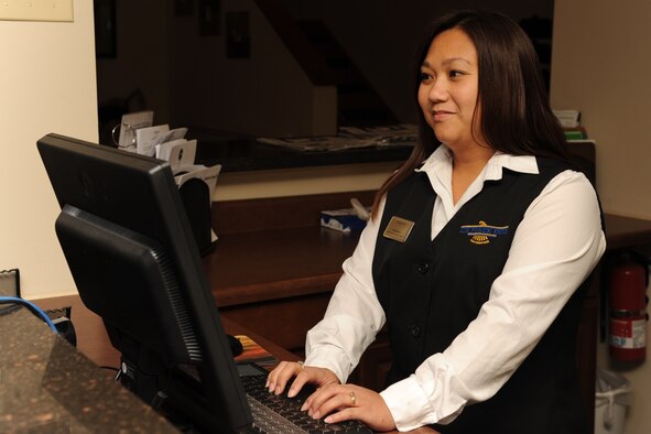 Irene Nash earned the title of 4th Fighter Wing 2011 Non-Appropriated Fund Jr. Civilian of the Year. Nash works at the Southern Pines Inn. (U.S. Air Force photo/Senior Airman Whitney Stanfield)