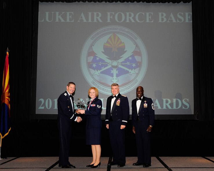 Staff Sgt Krystal Hughes, Ceremonial Honor Guardsman of the year(U.S. Air Force photo by Staff Sgt. Jason Colbert)