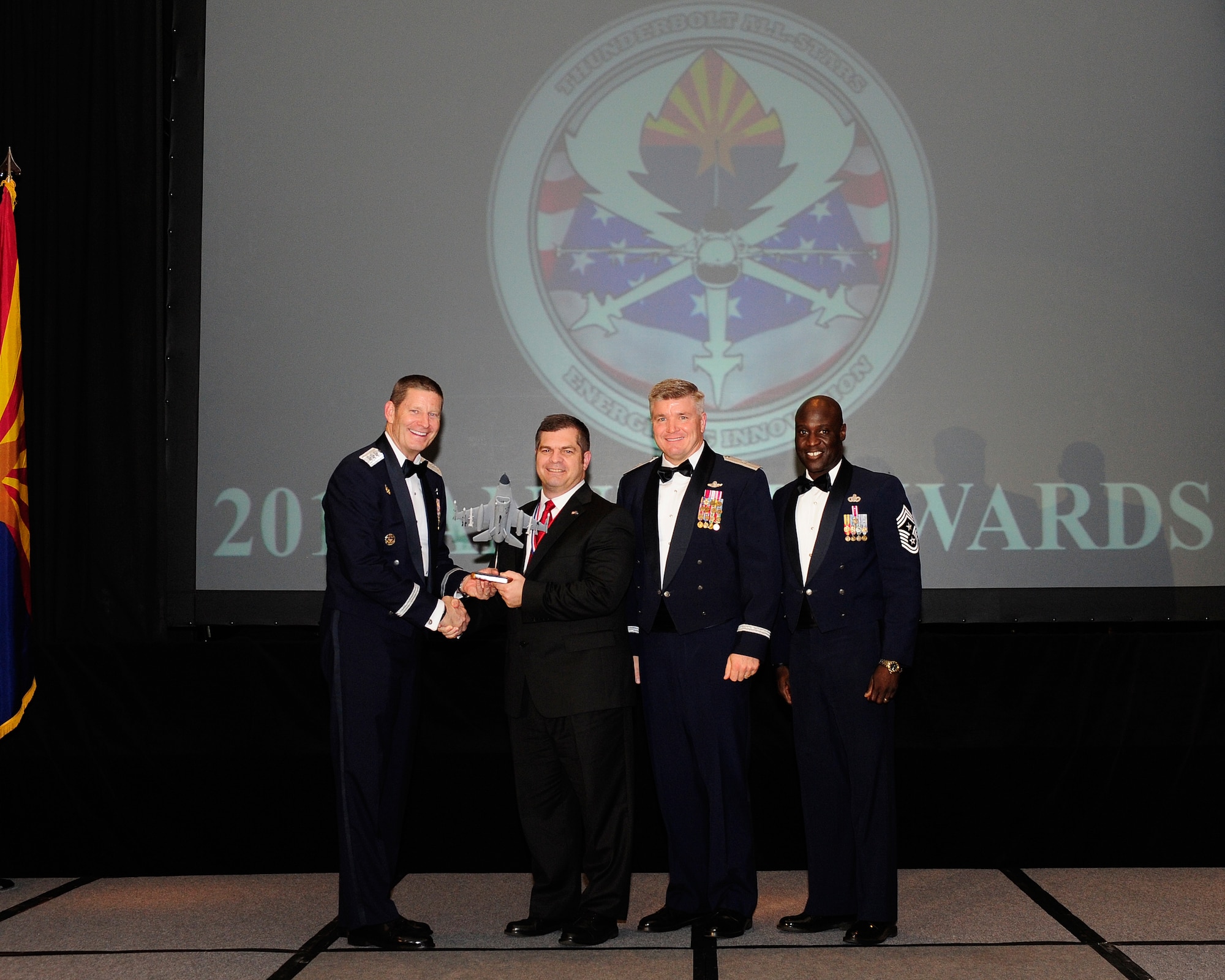Michael Petz, Category III civilian employee of the year (U.S. Air Force photo by Staff Sgt. Jason Colbert)