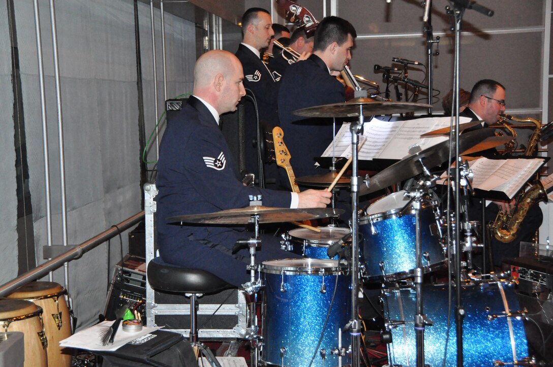 SSGT John Friedman is the Drummer for Direct Hit and Check Six.
